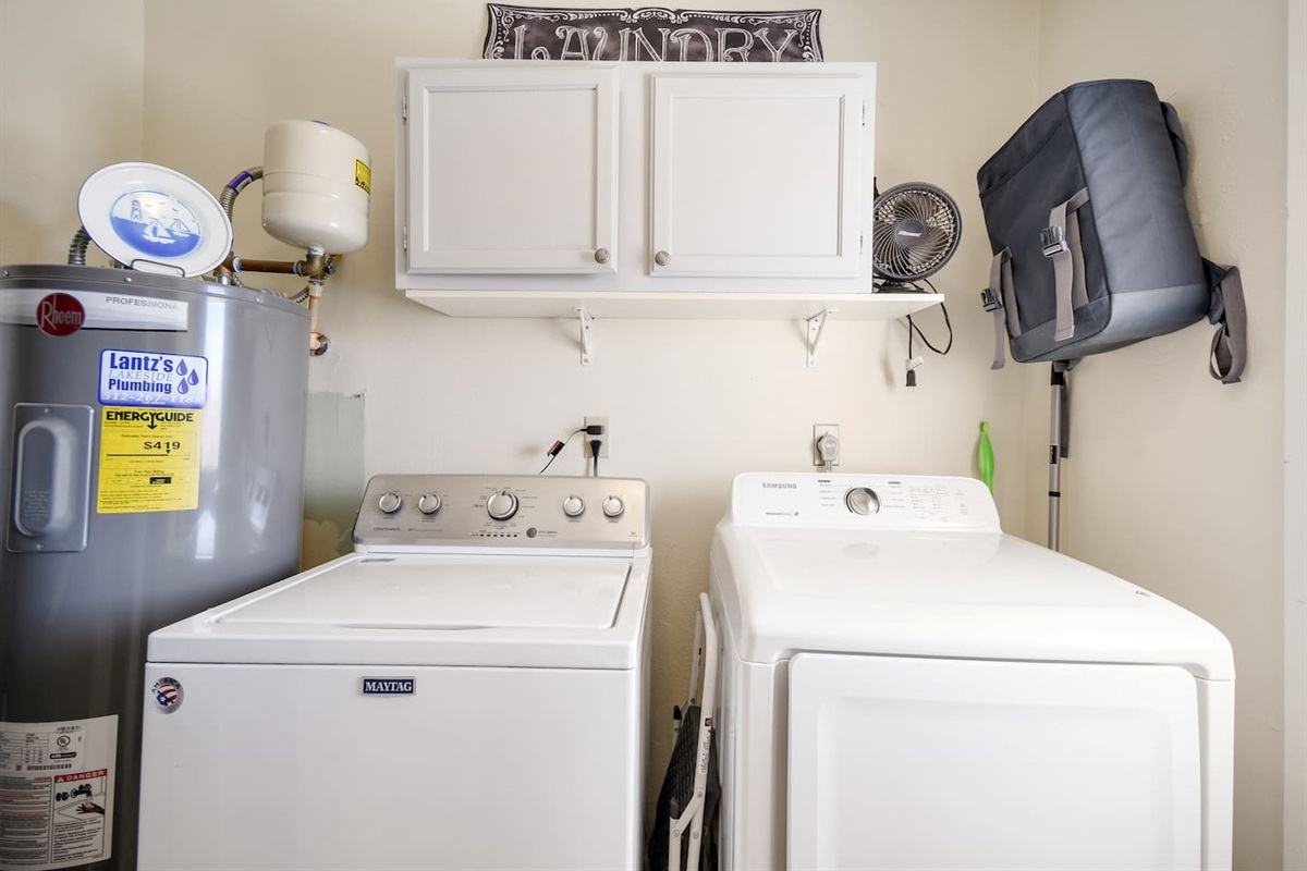 Full size washer/dryer