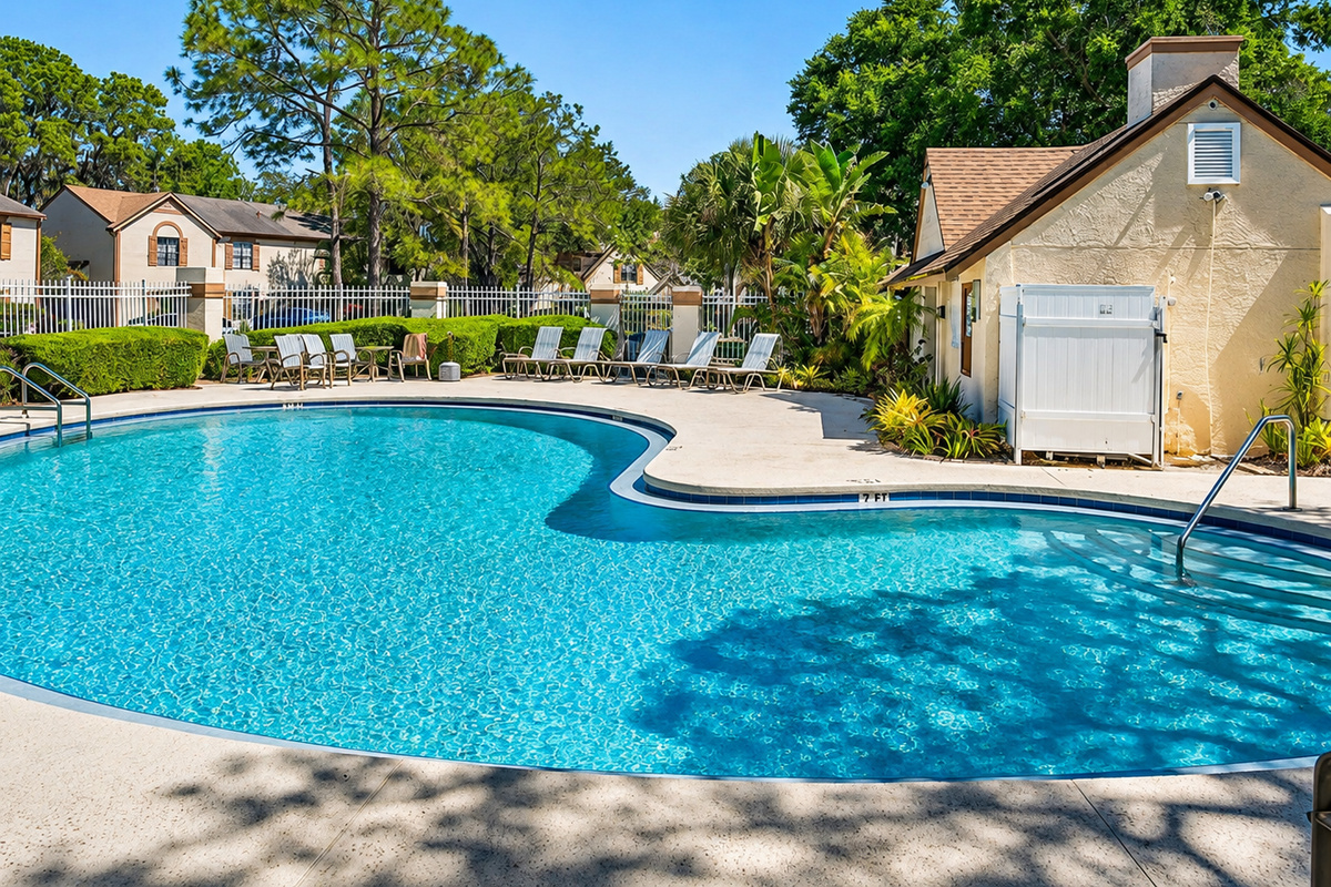Heated Saltwater Pool