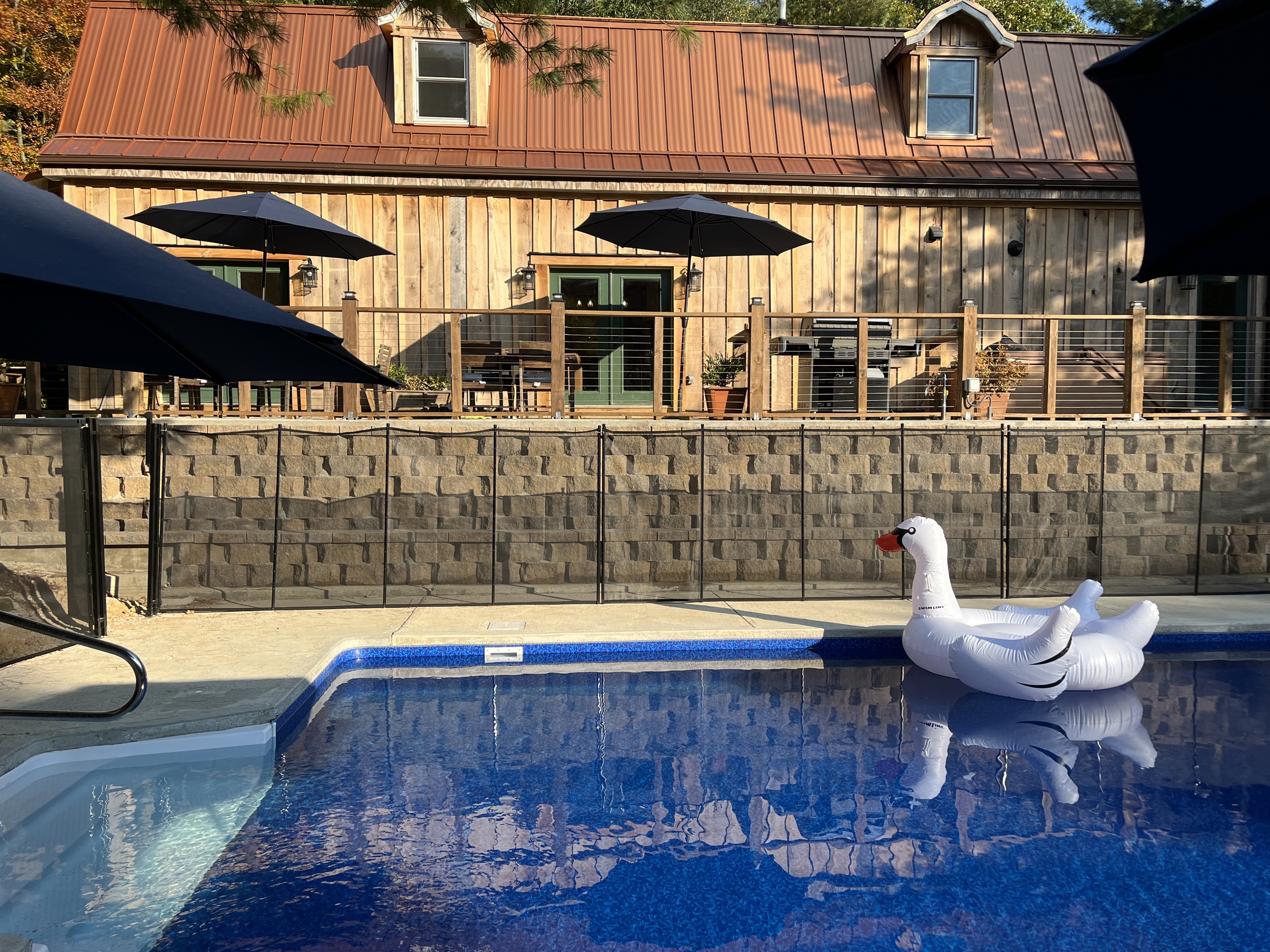 Seasonal heated pool reopens May 1st!