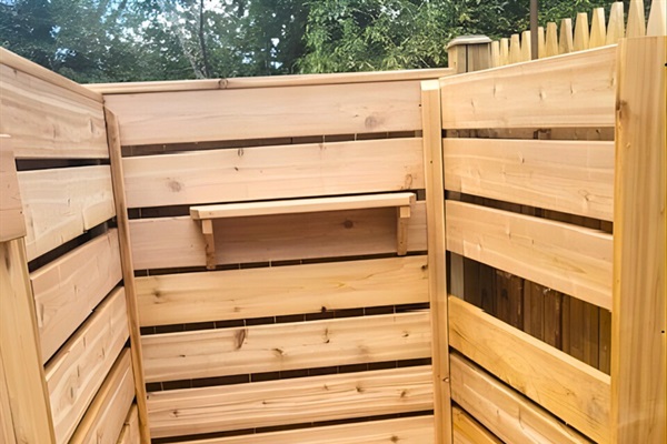 Excited to share that our outdoor shower is now ready for you to enjoy!