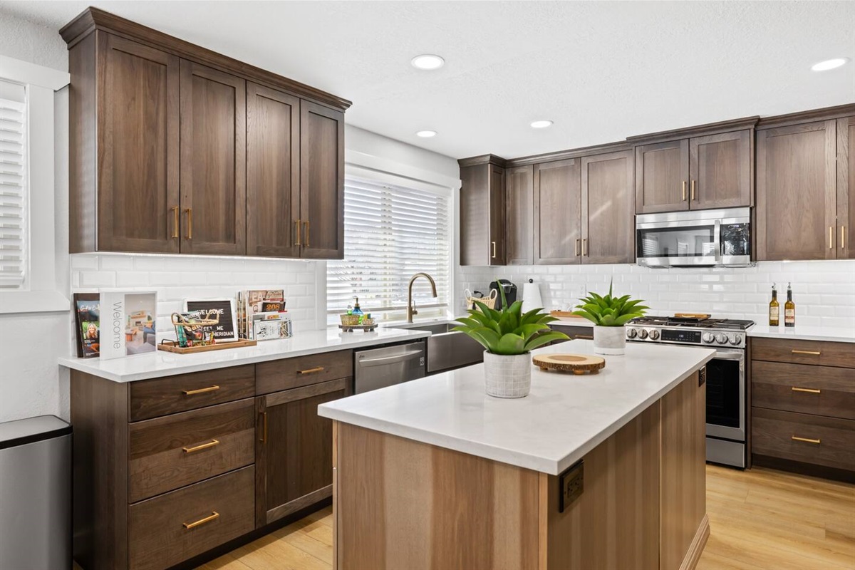 Beautifully updated kitchen