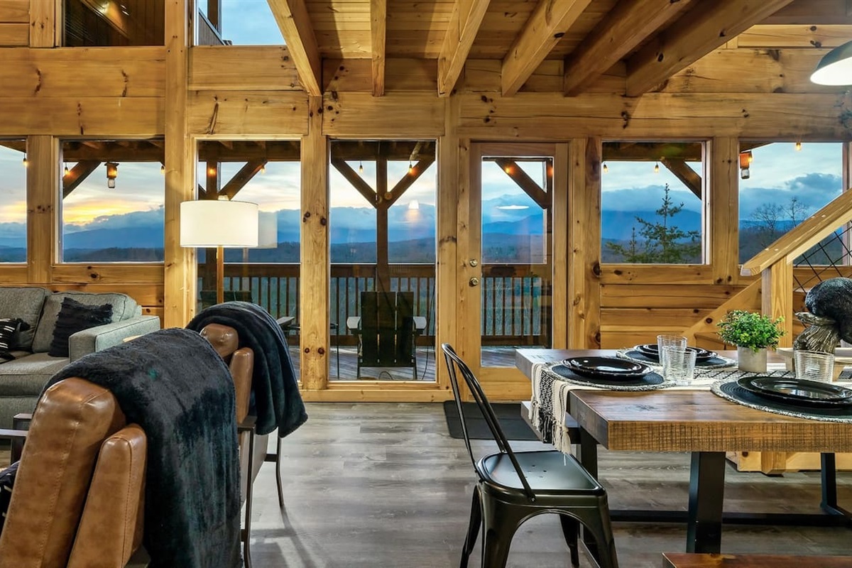 Floor-to-ceiling views you'll never get tired of