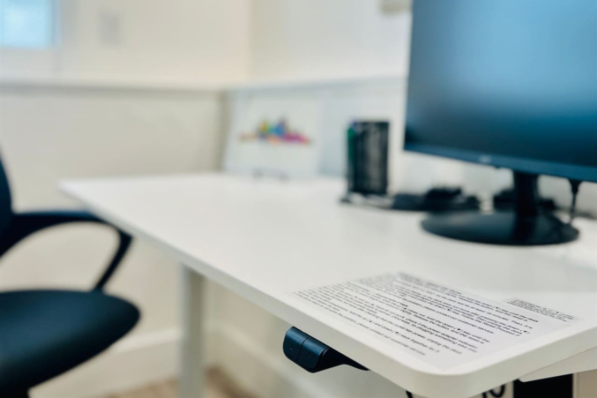 Dedicated working space.