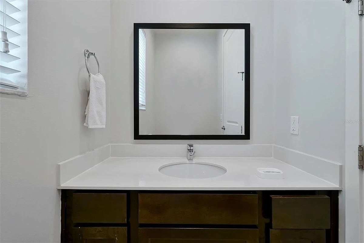 Main floor powder room