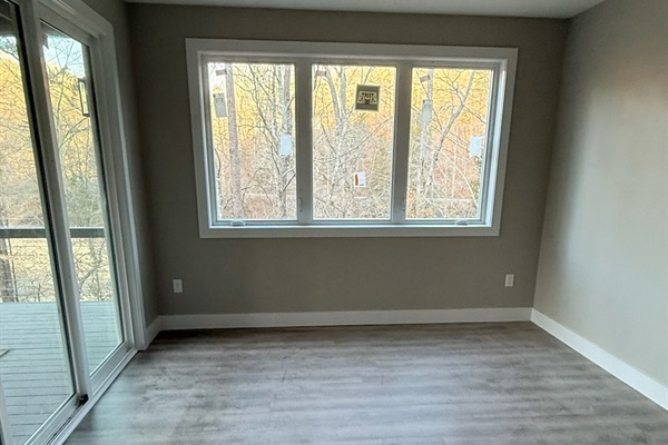 Lower level rec room lake view.