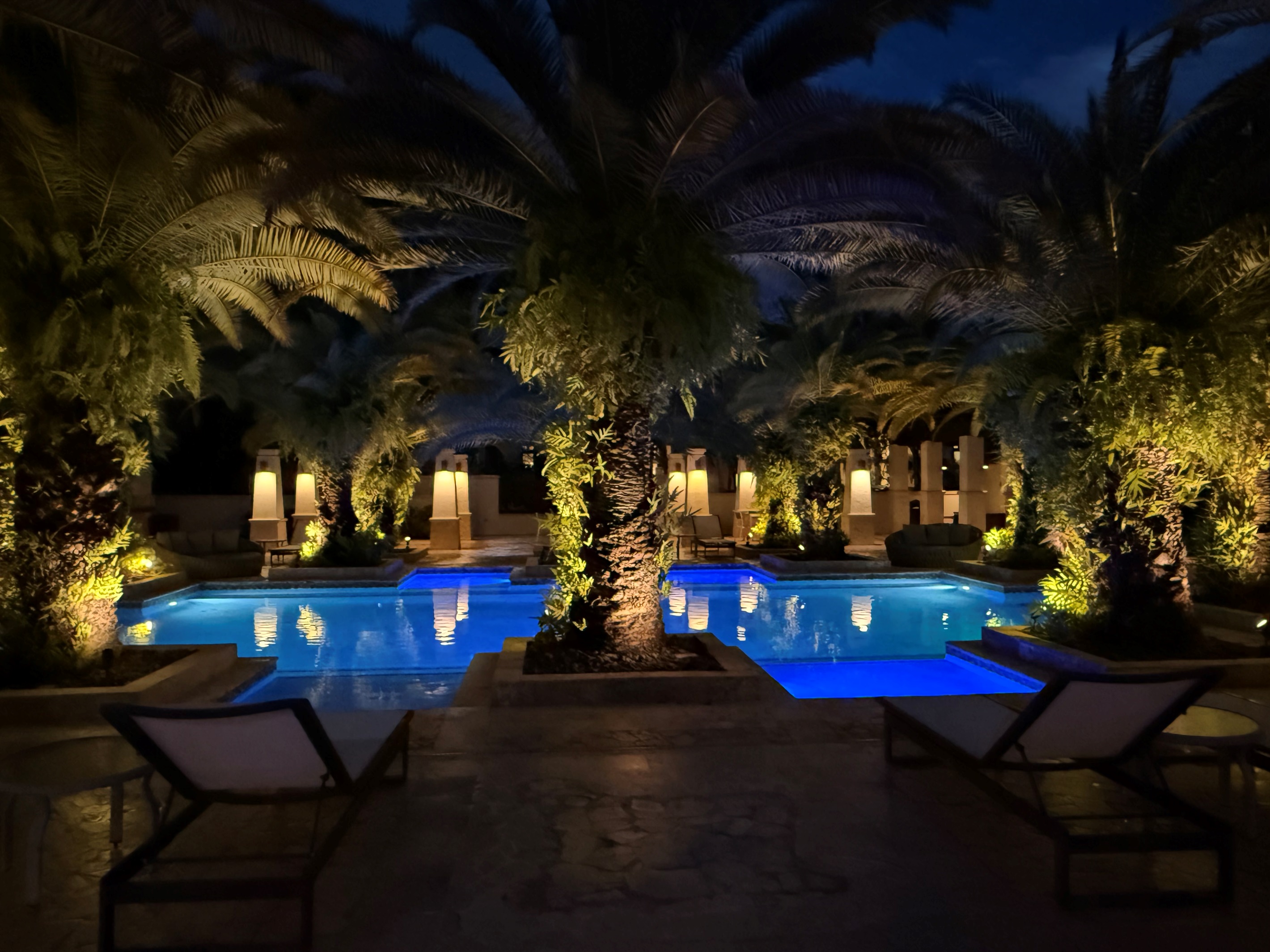 Night View Las Varandas Pool 