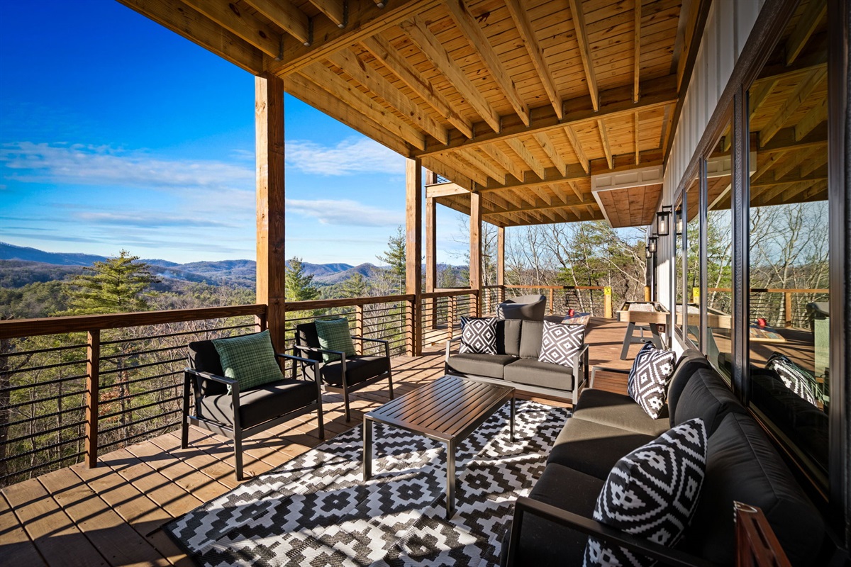 Sit back and let the view work.