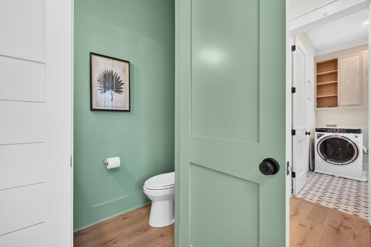 Bathroom 6: Half Bath | Tahanan Palms | 3 38th Ave | IOP Escapes