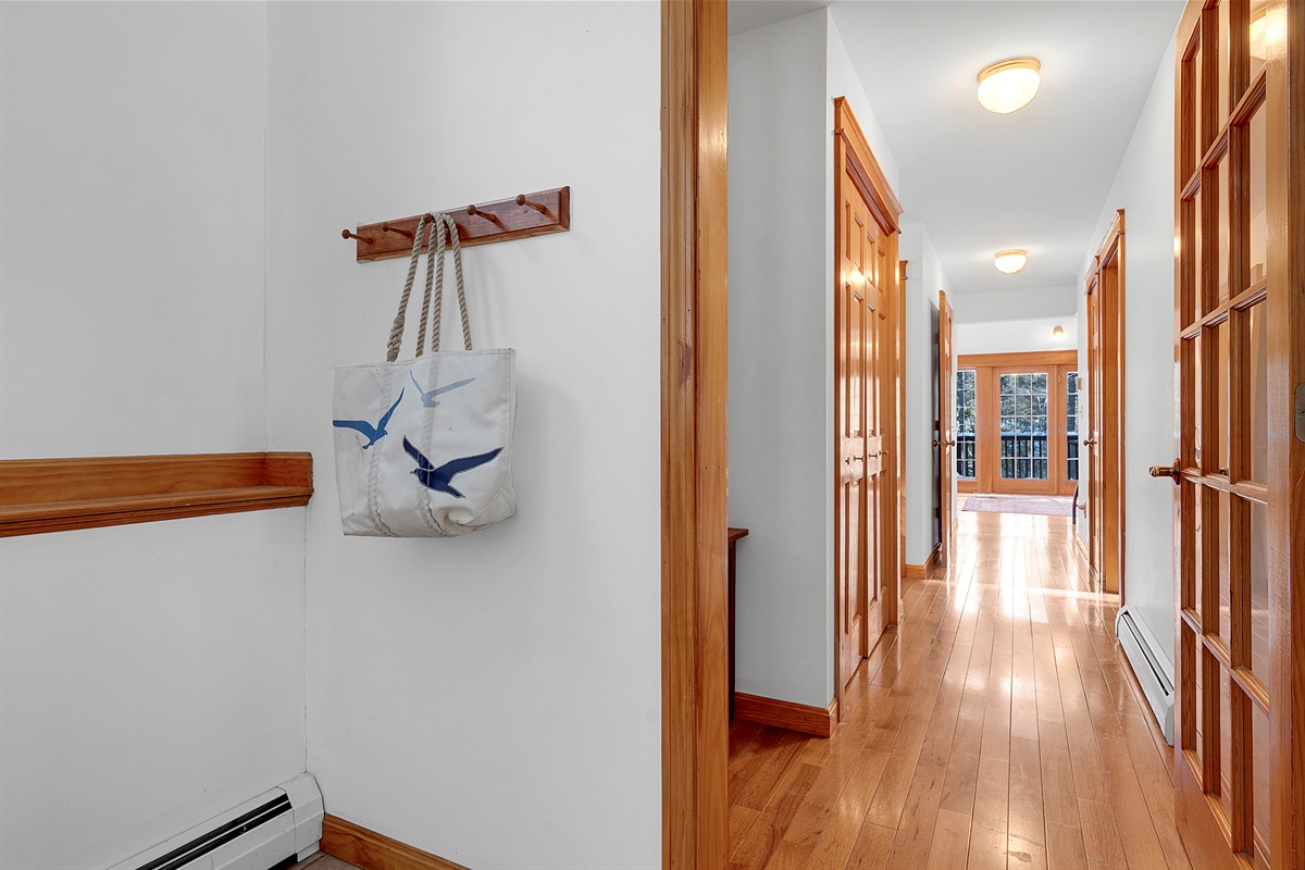 Hallway to the main living area 