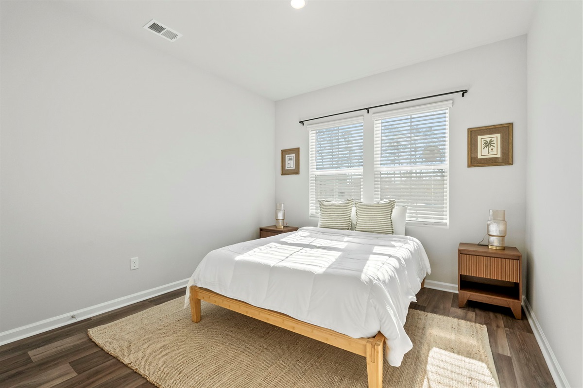 Downstairs Bedroom with Queen Bed