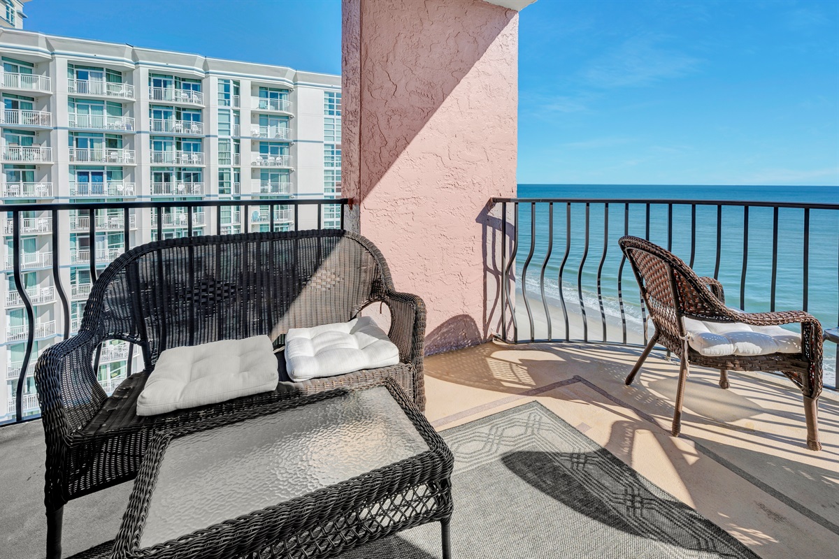 Amazing View from the Balcony!