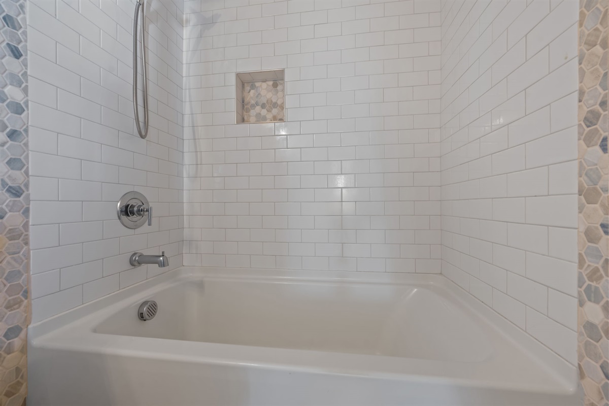 Bright, clean bathroom designed for everyday comfort