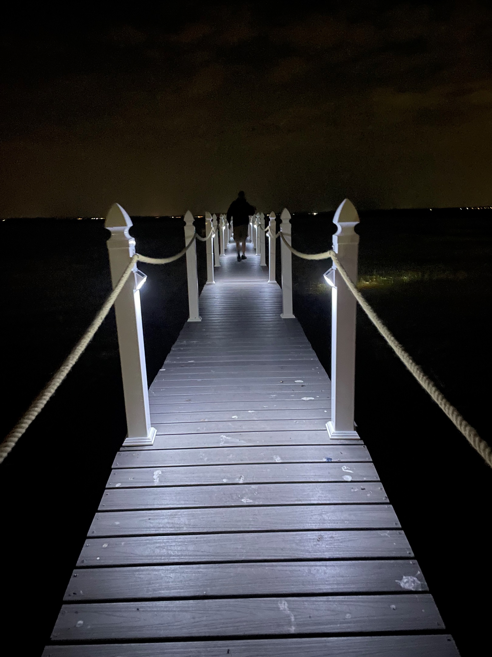 Great dock to watch space rocket launches!