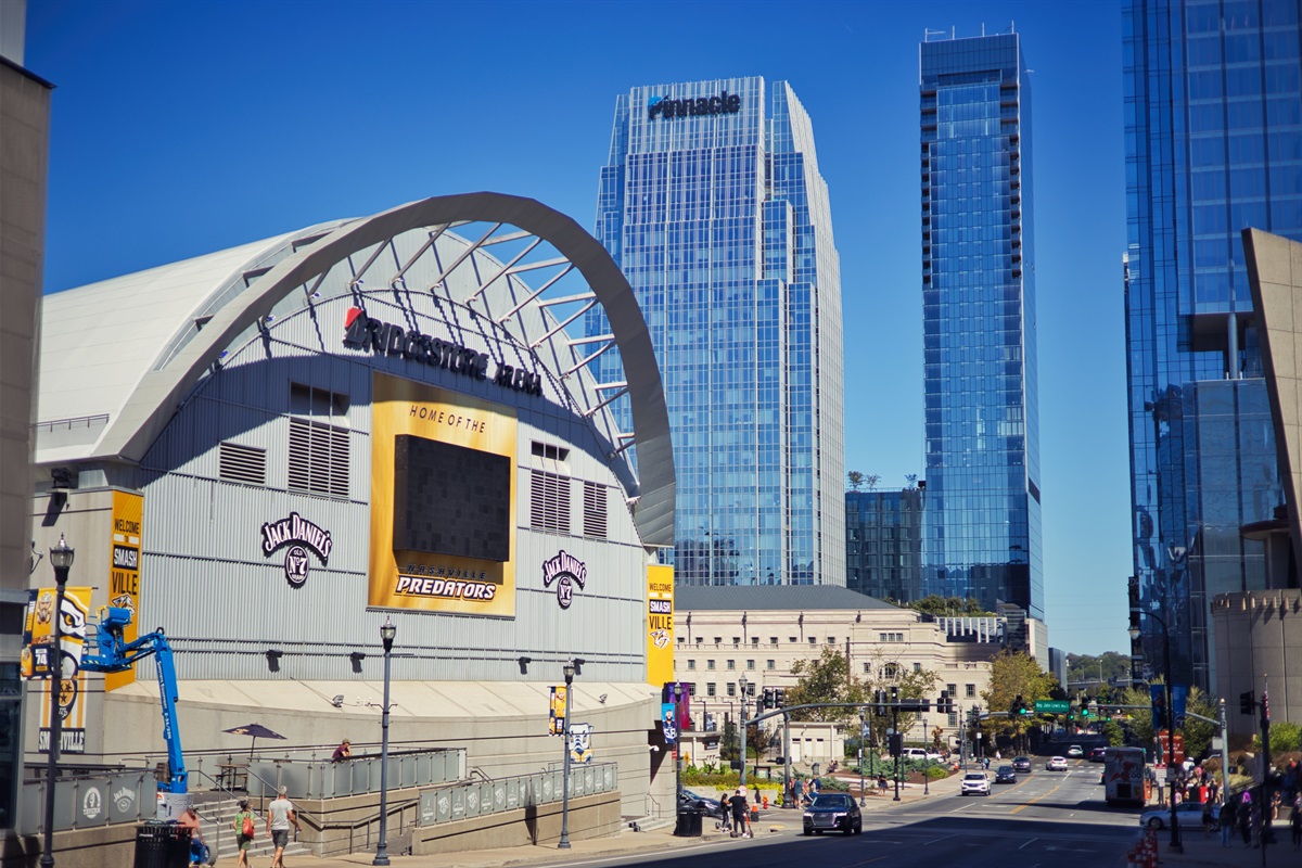 Bridgestone Arena is located 2.8 miles from the home.