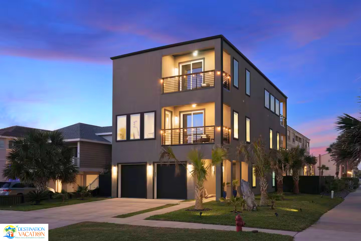 Modern architecture meets coastal elegance in this stunning retreat.