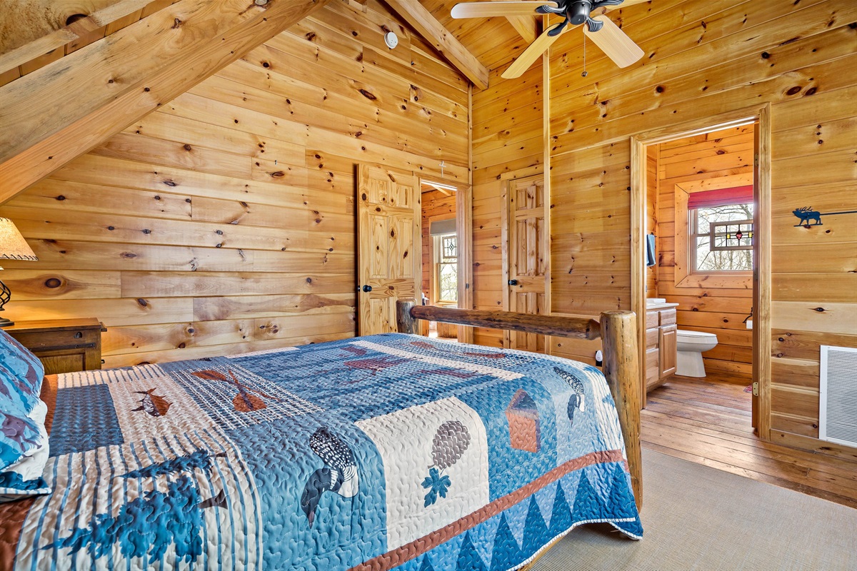 Upper level bedroom