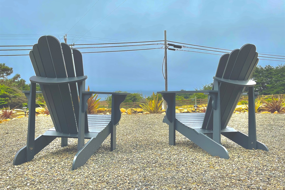 Enjoy ocean views from the front terrace.