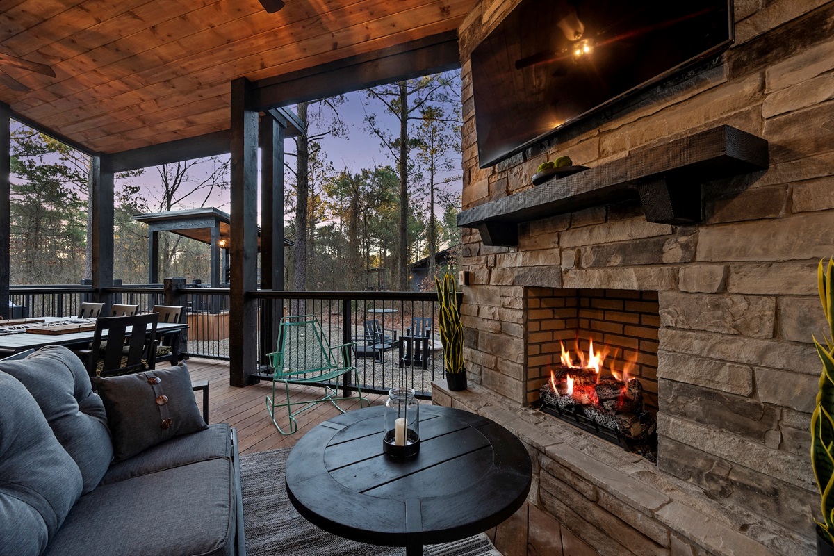 This is outdoor living at its finest — warm, welcoming, and wonderfully peaceful.