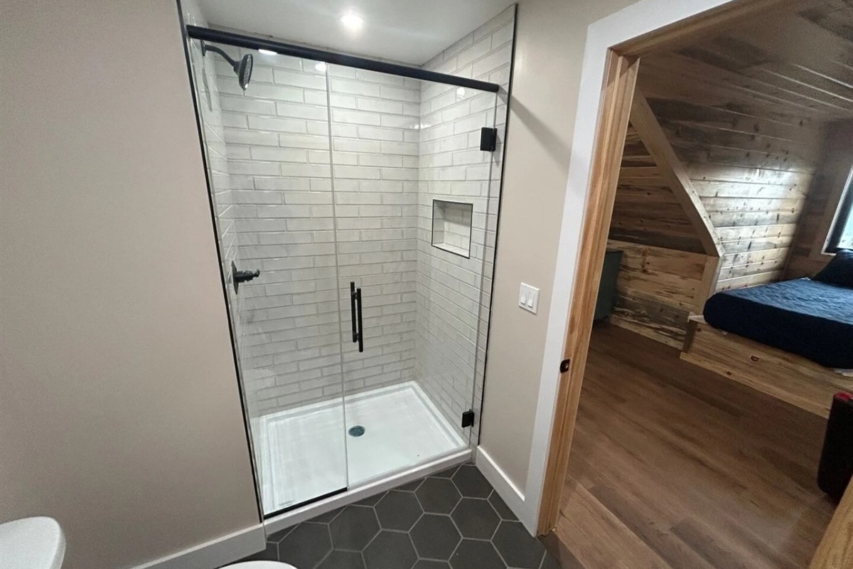 Upstairs kids room bathroom