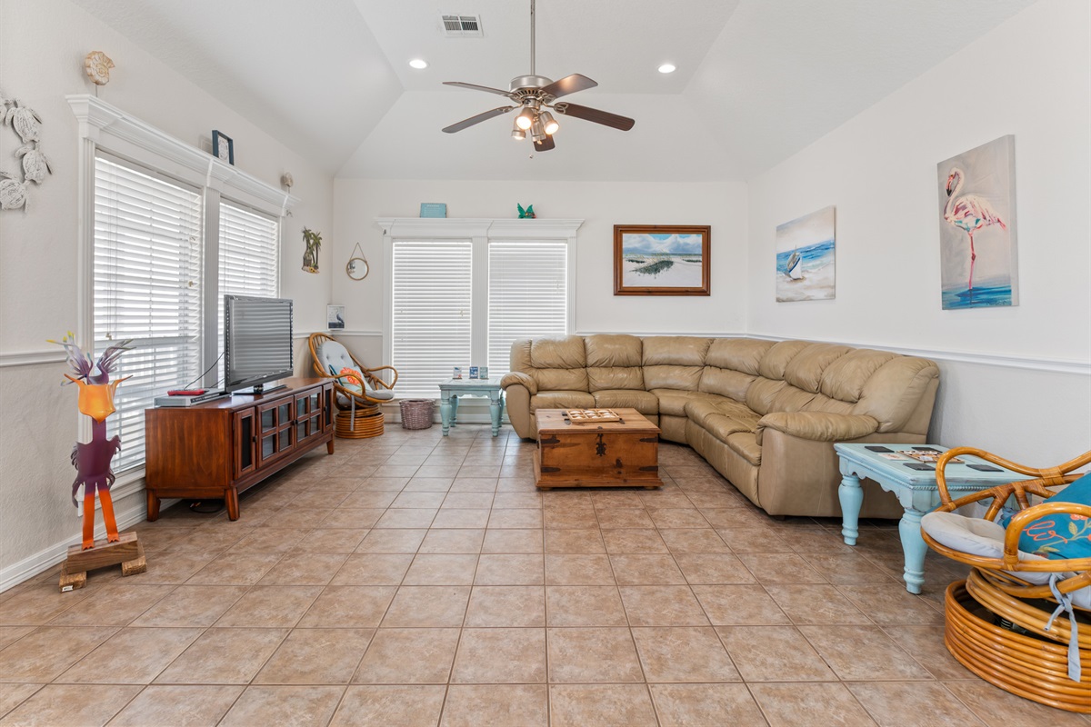 Living room area