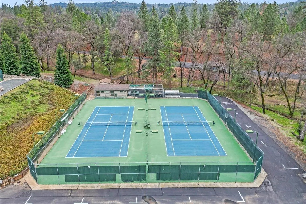 tennis courts