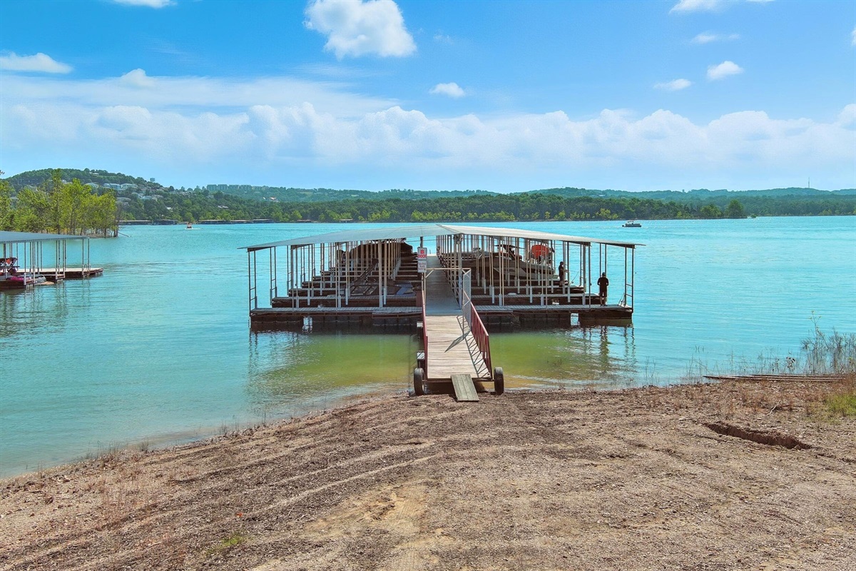 Boat slip included with your rental!