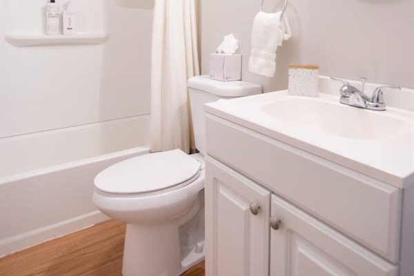 First-floor bathroom!
