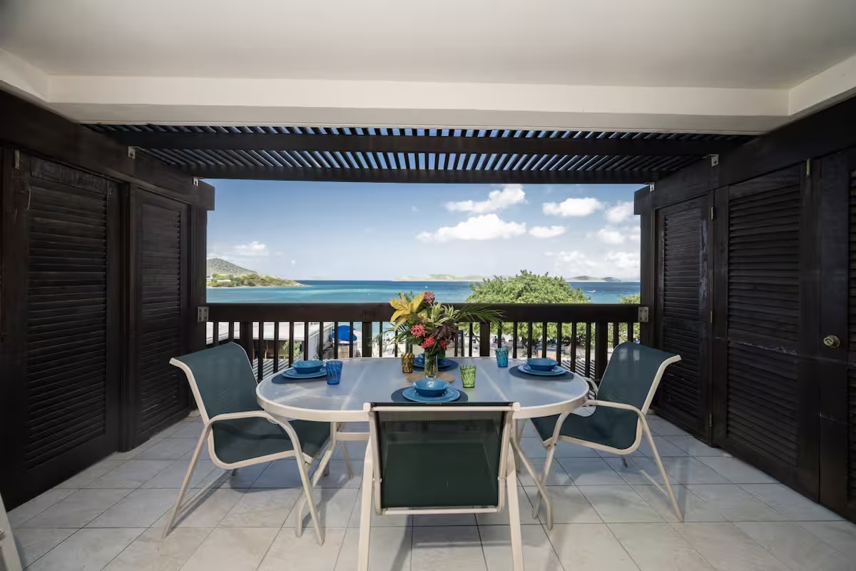 Step outside and enjoy the warm breezes and gorgeous views