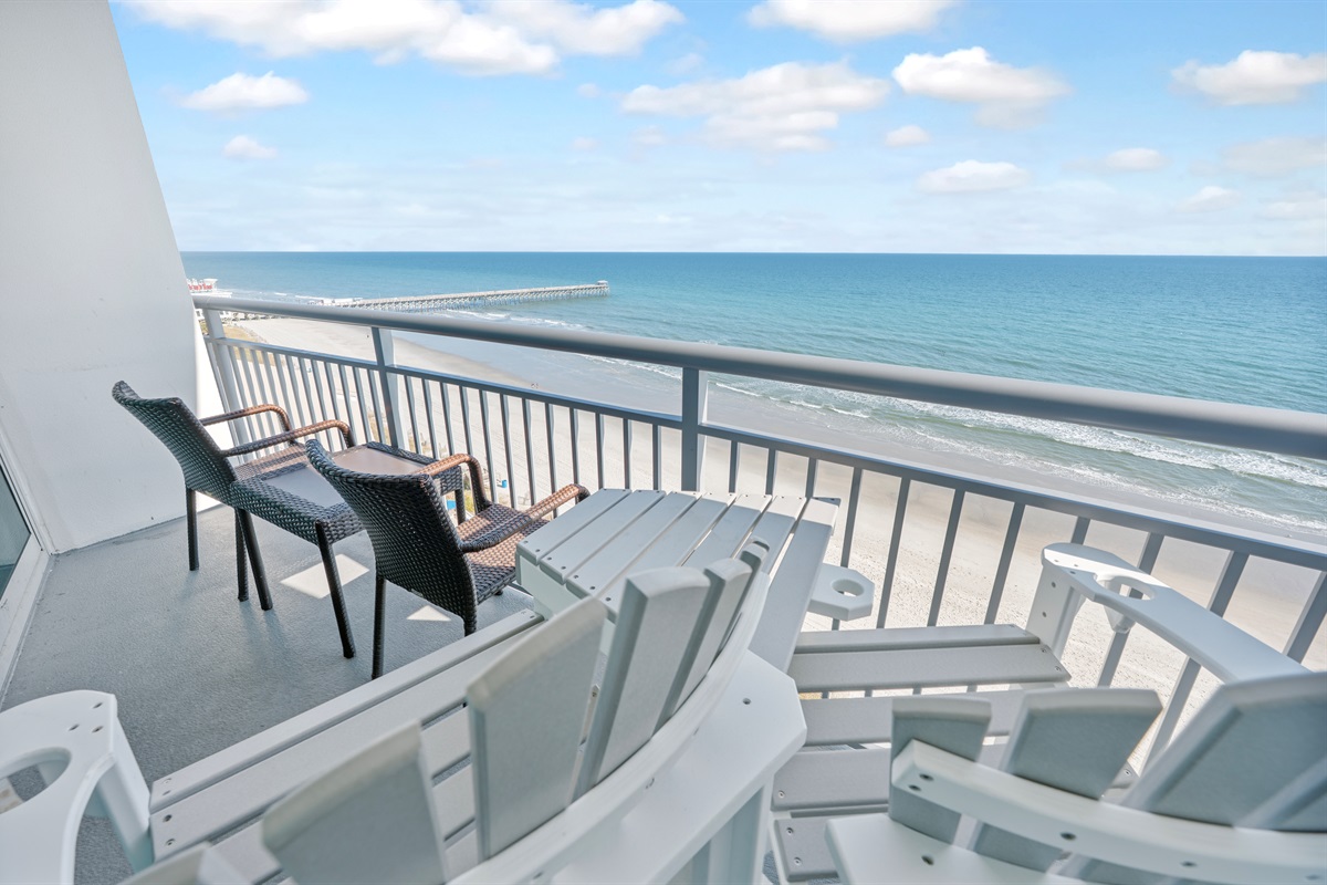 Breathtaking Views from Balcony!