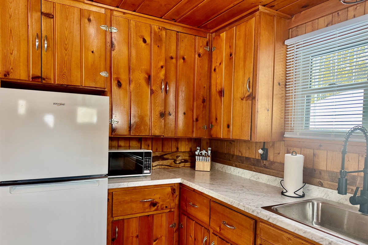 New, updated fully functional kitchen!