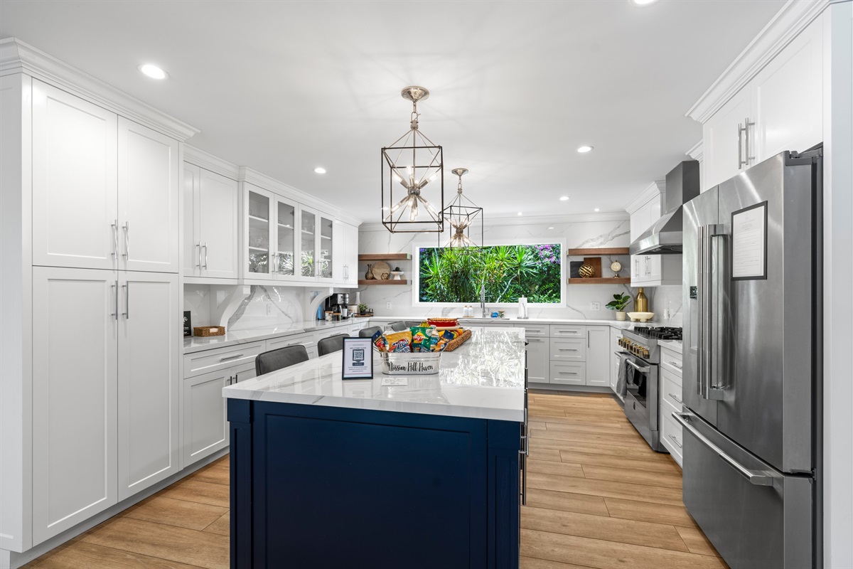 Spacious Kitchen Island – The Hub of the Home