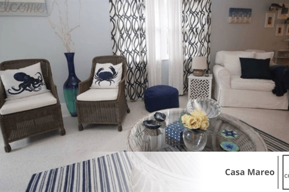 Seating off of Entrance