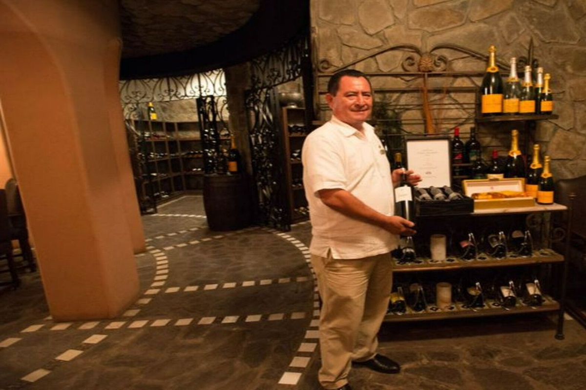 Wine Cellar and Dining at Hacienda Del Mar Cabo, Vacation Travel Exclusives