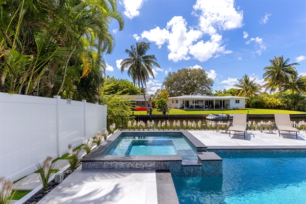 Pool & Hot Tub Area