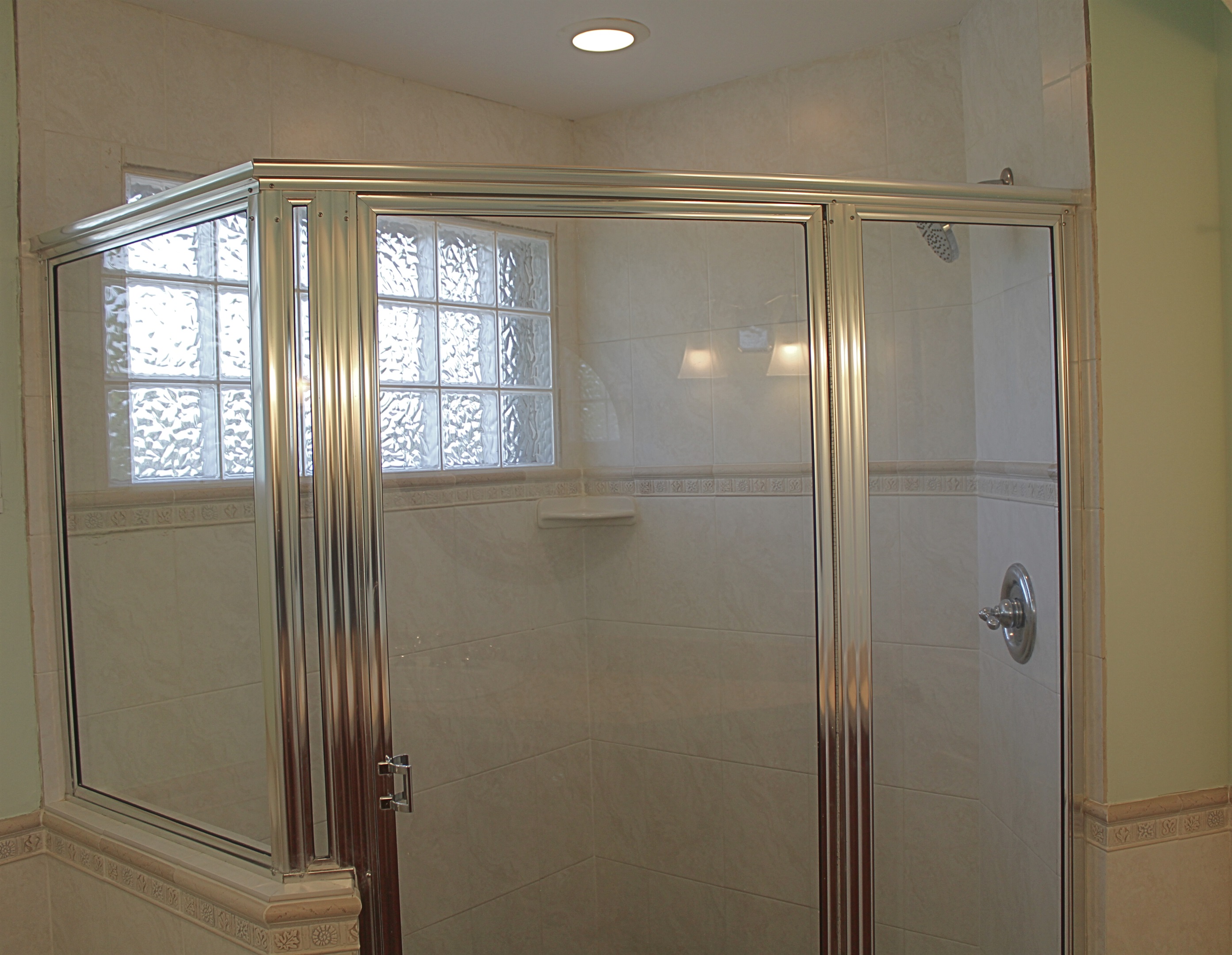 Master bath walk in shower