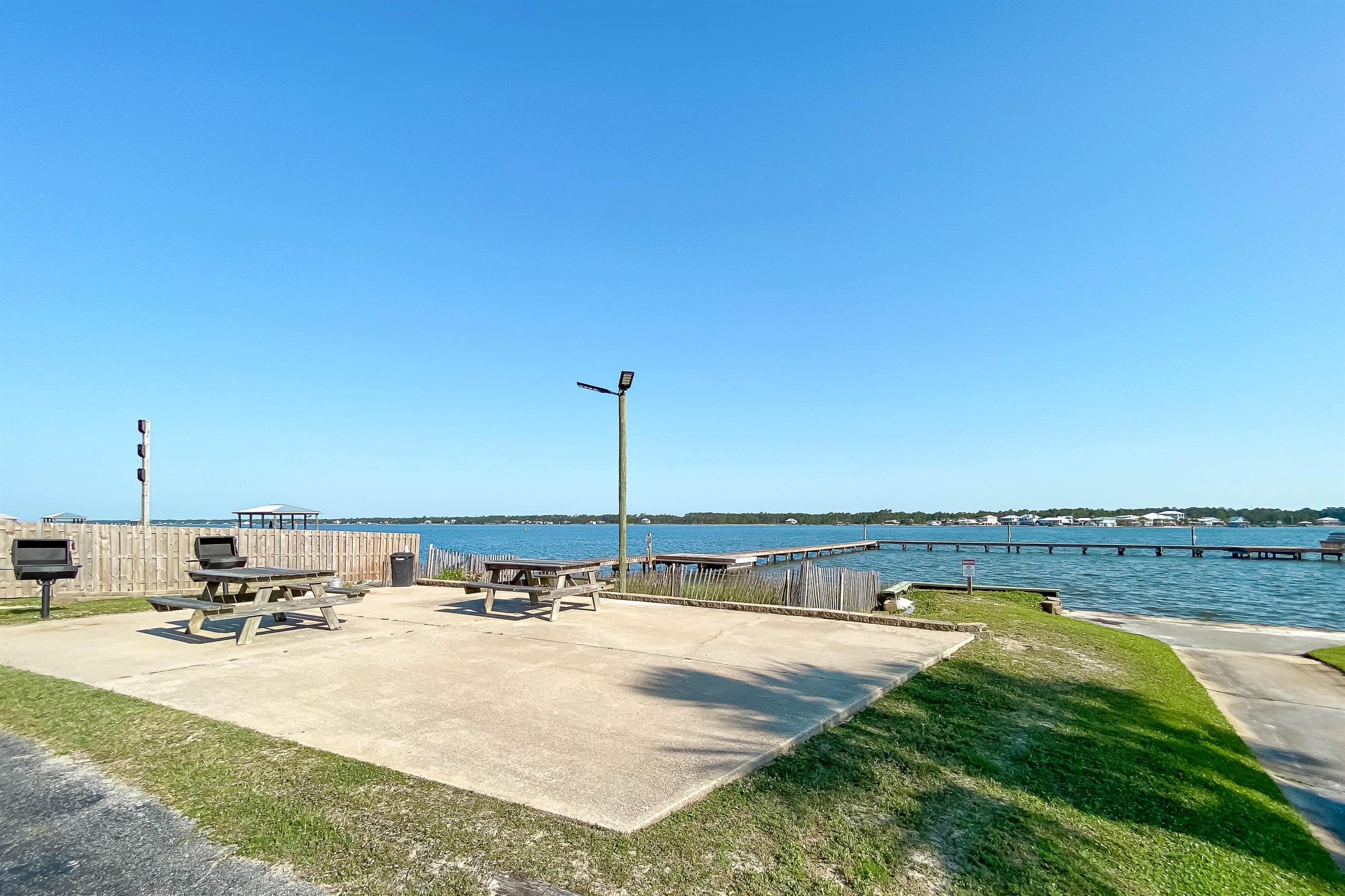 This communal grilling area provides a space for residents and guests to enjoy outdoor cooking and socializing.