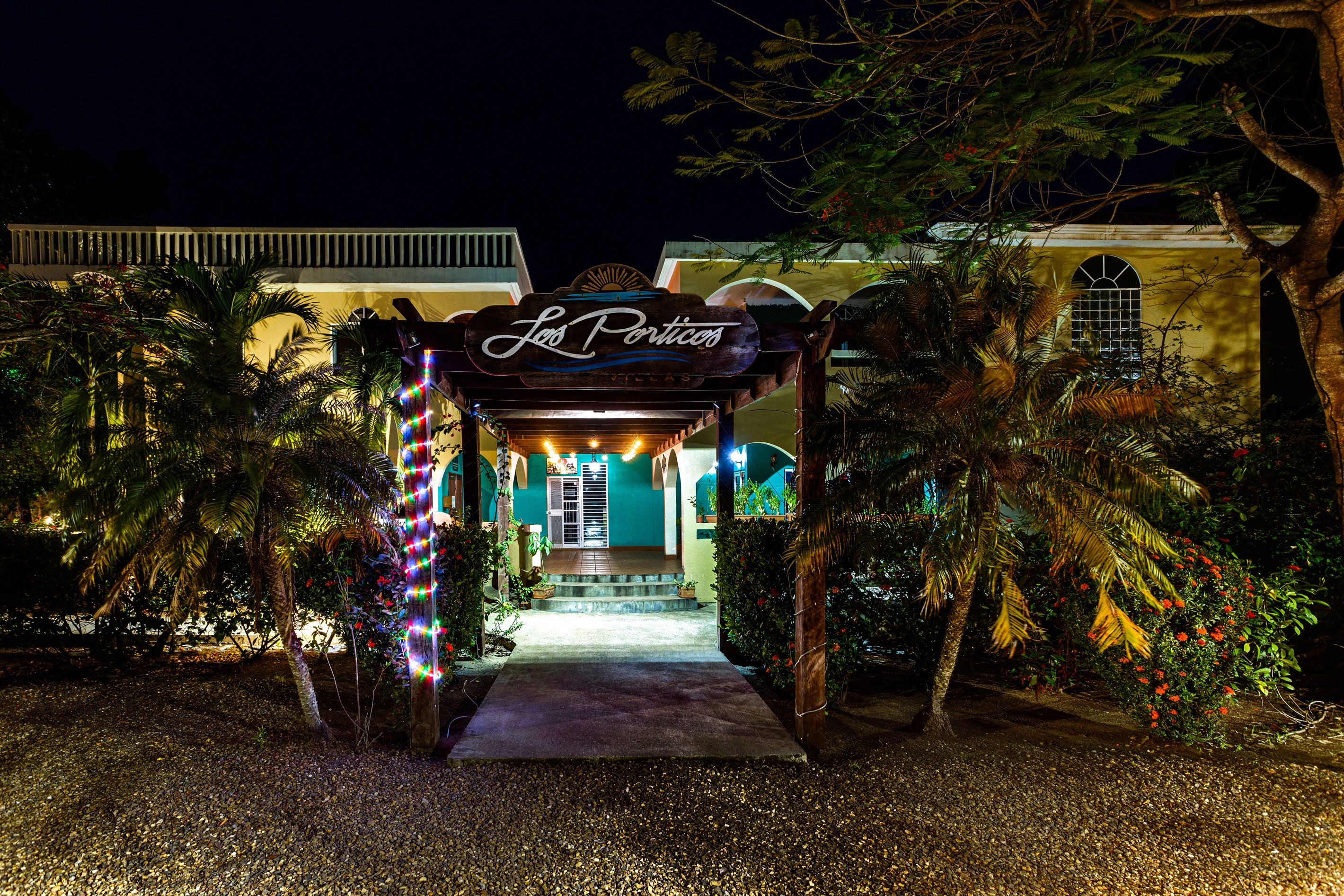 Los Porticos Entrance