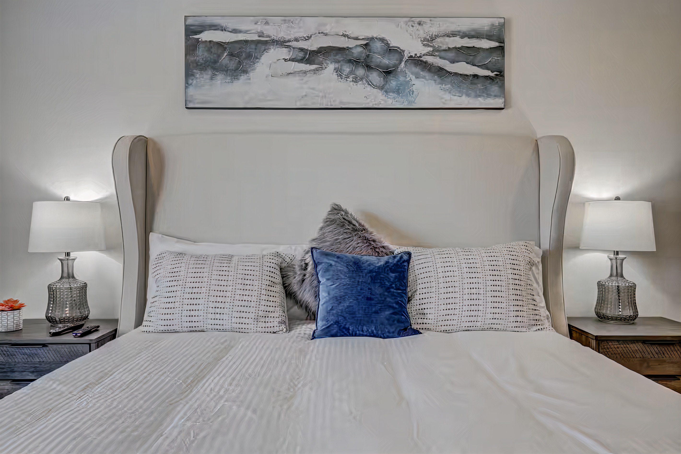 Relax on your comfortable mattresses and pillows.