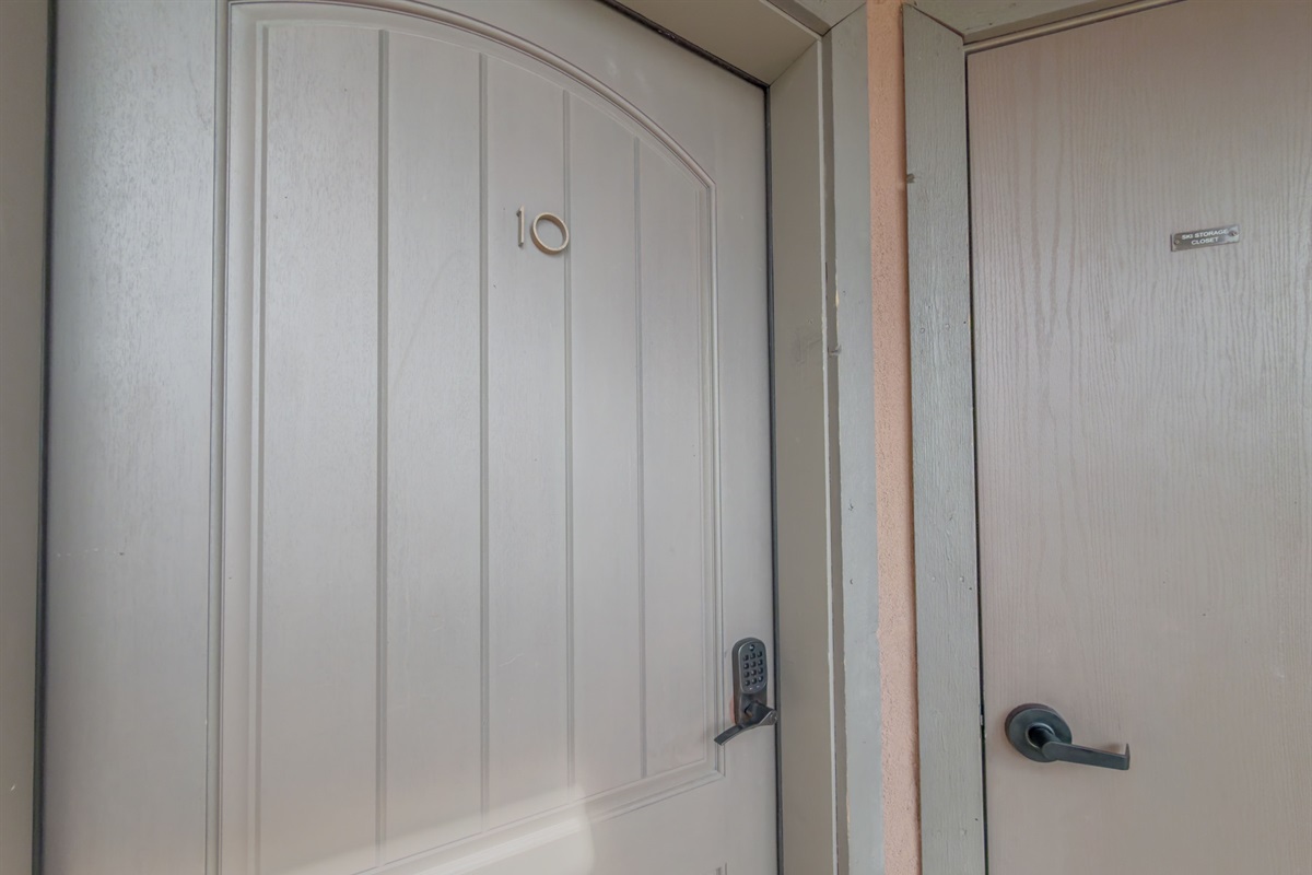 Your personal key-code for the smart lock arrives in your email inbox the evening prior to your arrival.  Swing open the front door on your own schedule, check out the scene from the small balcony, and take your first real breath of the fresh mountain air.