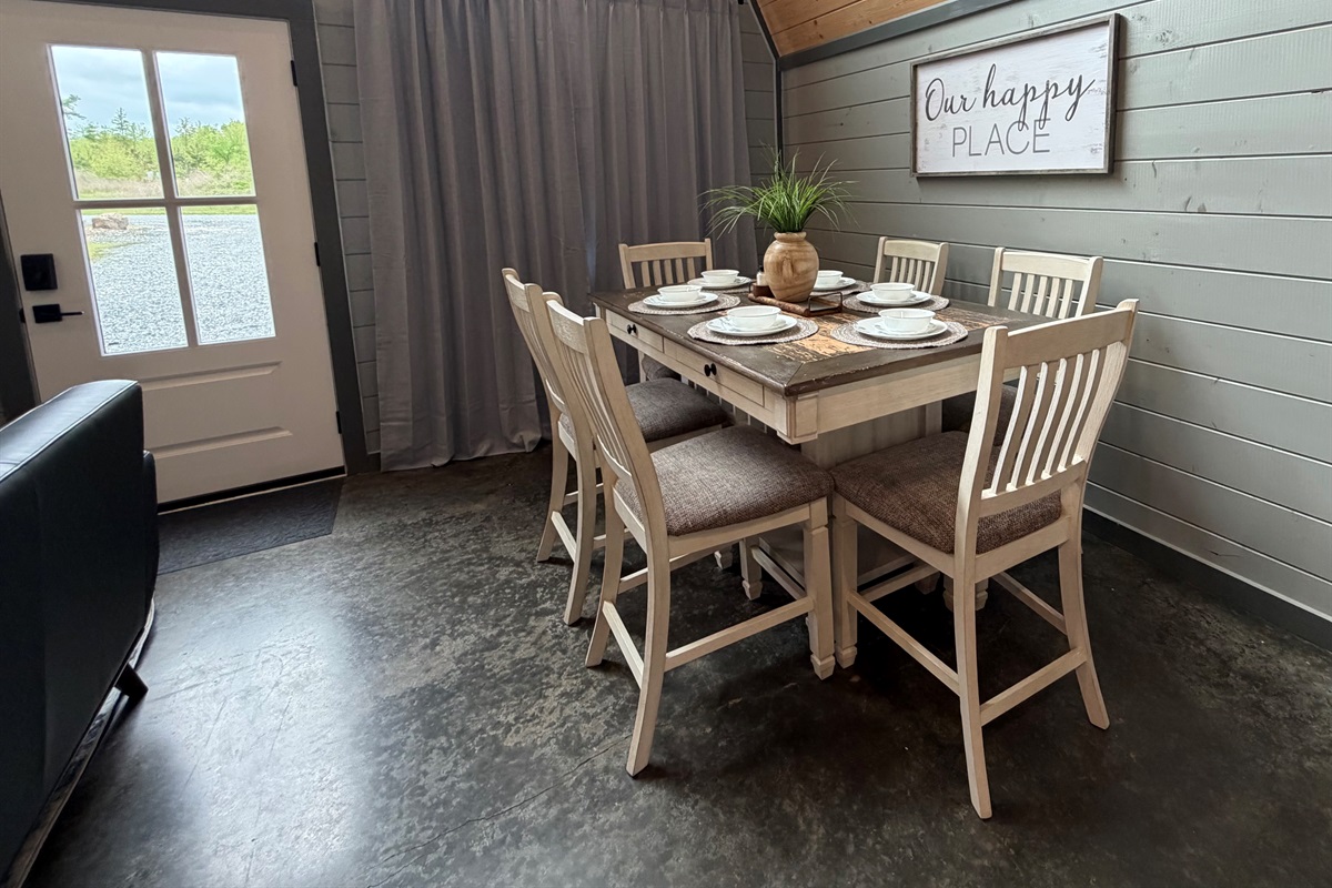 Family Bonding: Strengthen connections over meals shared at our dining table.