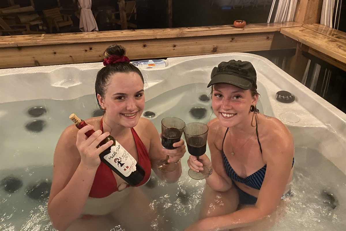 HOT TUB FUN!