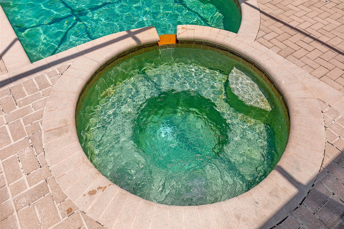 Waterfall spa