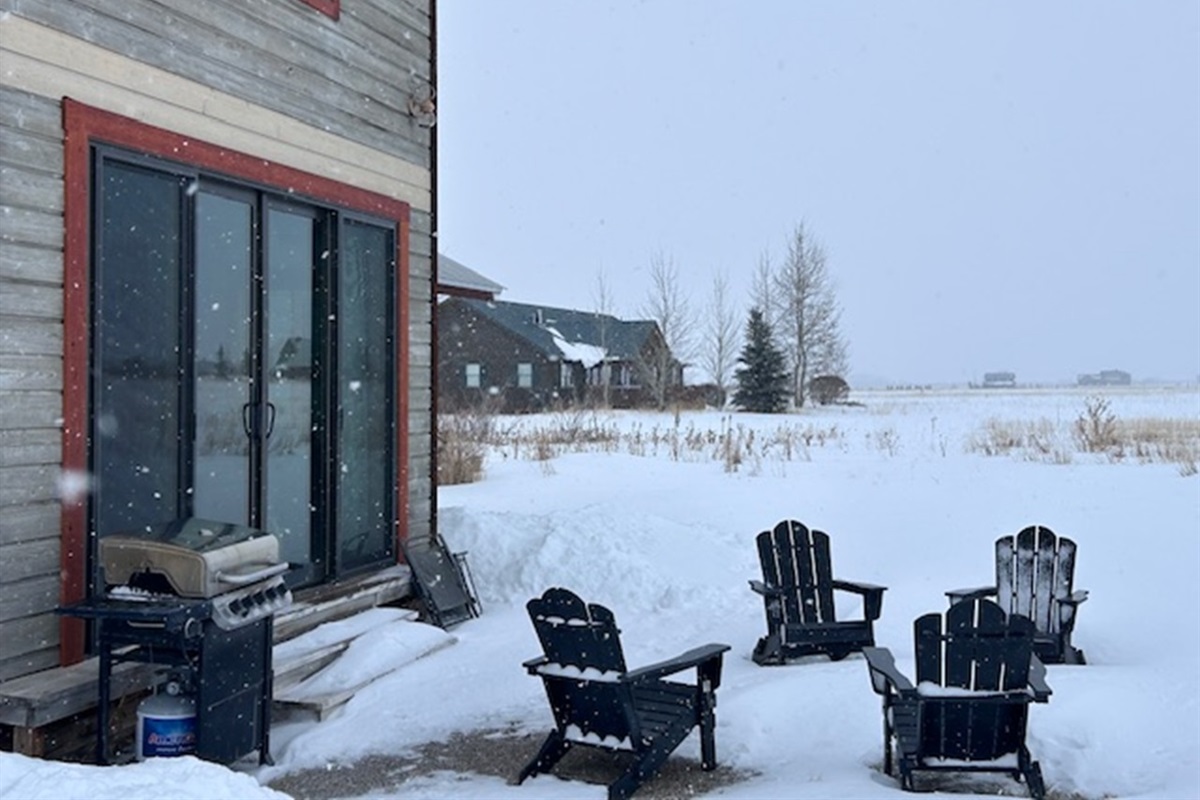 Chill in the snow