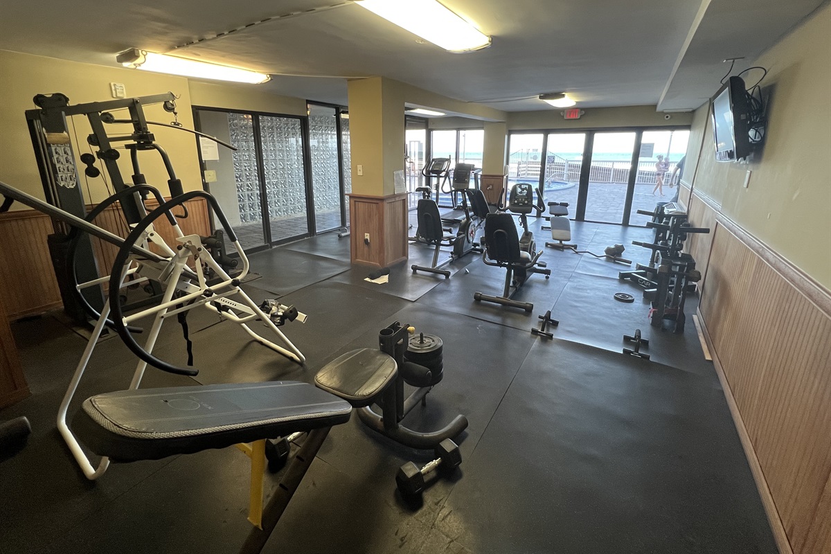 Gym area downstairs