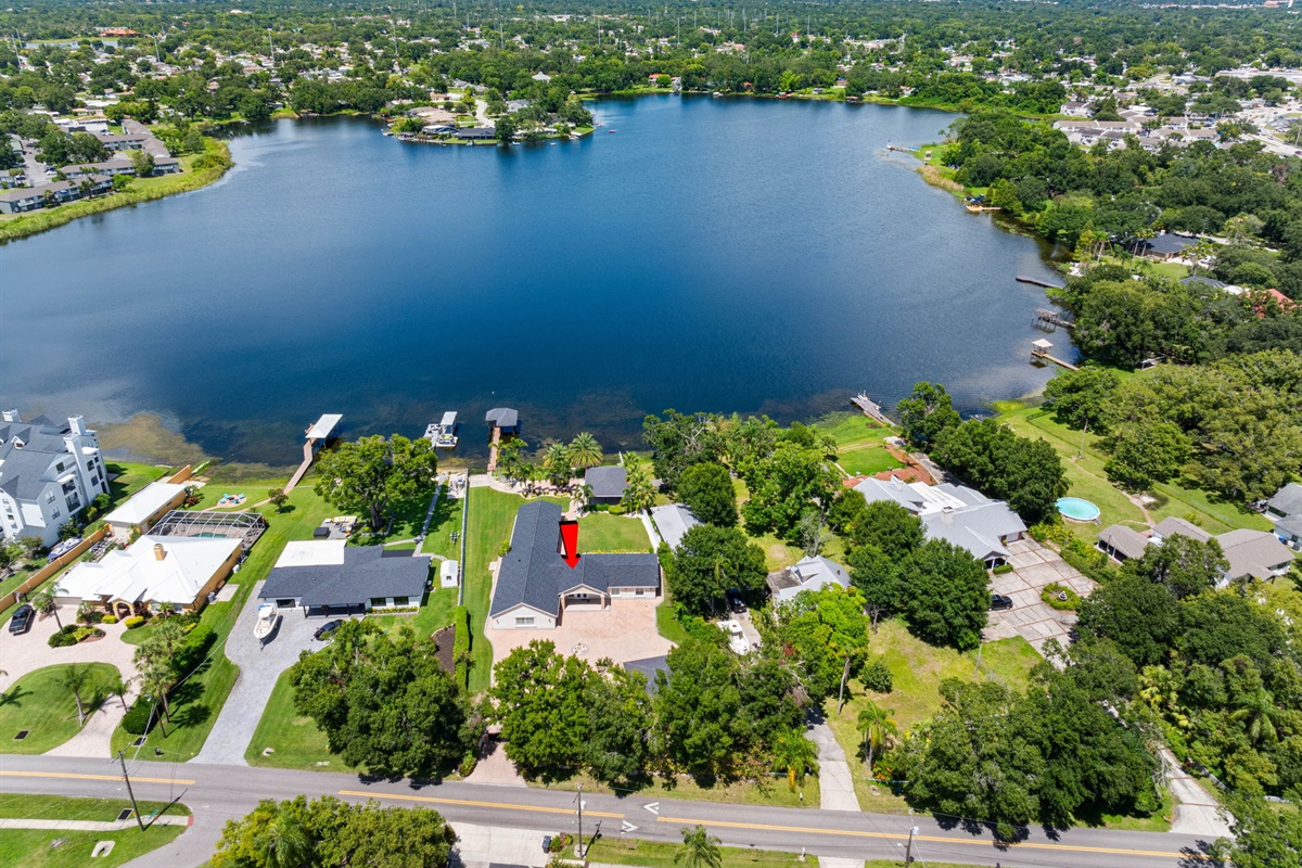 Aerial View of the Neighborhood