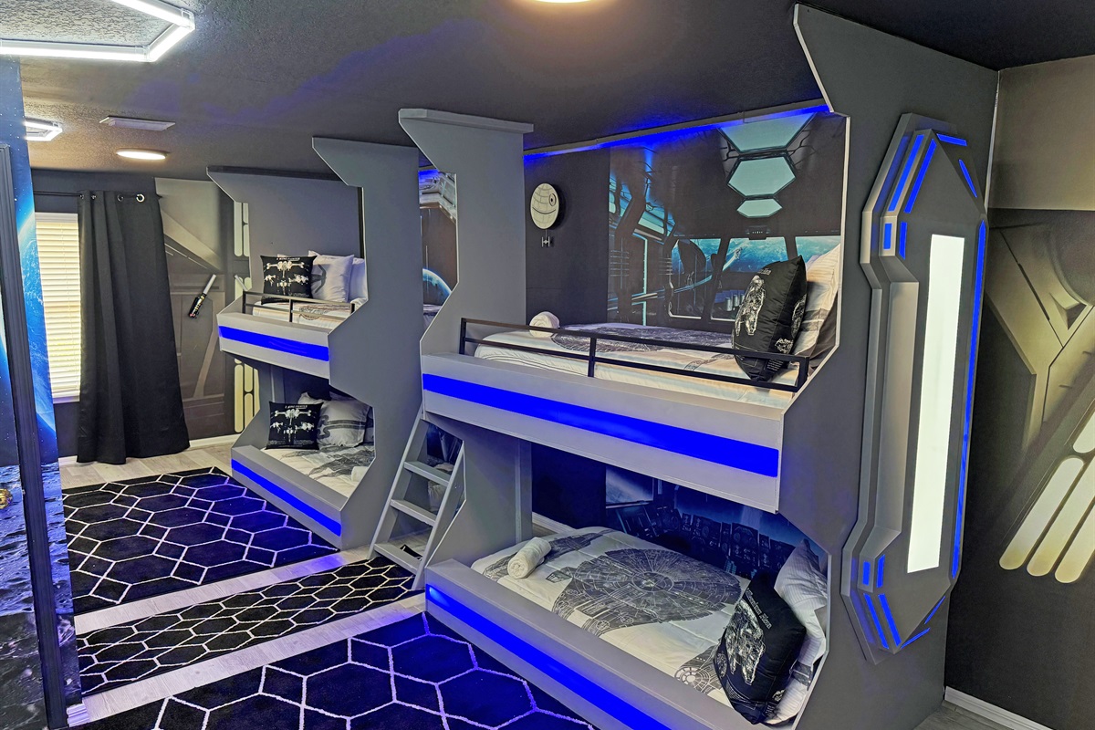 Space Ship Theme Bedroom