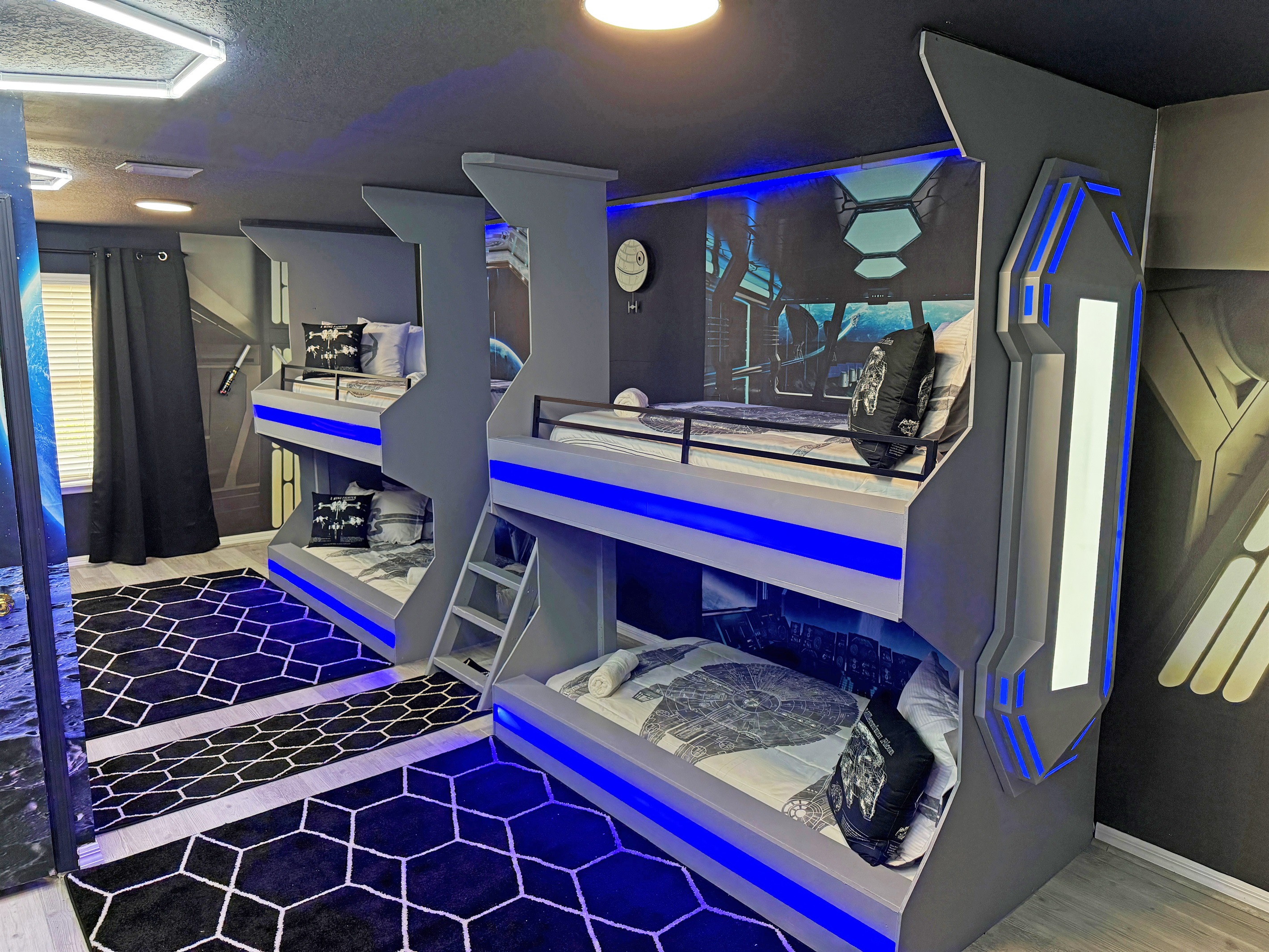 Space Ship Theme Bedroom