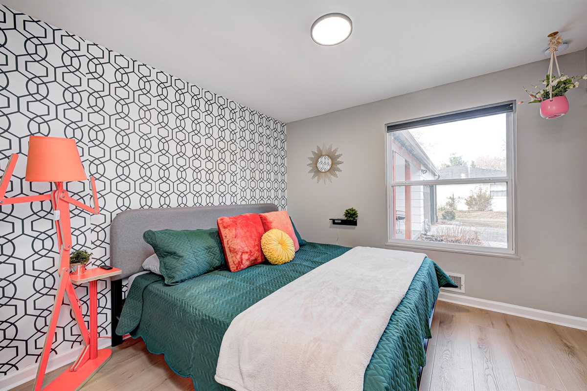 Another spacious king bedroom—ideal for families, friends, or teammates who appreciate both comfort and style