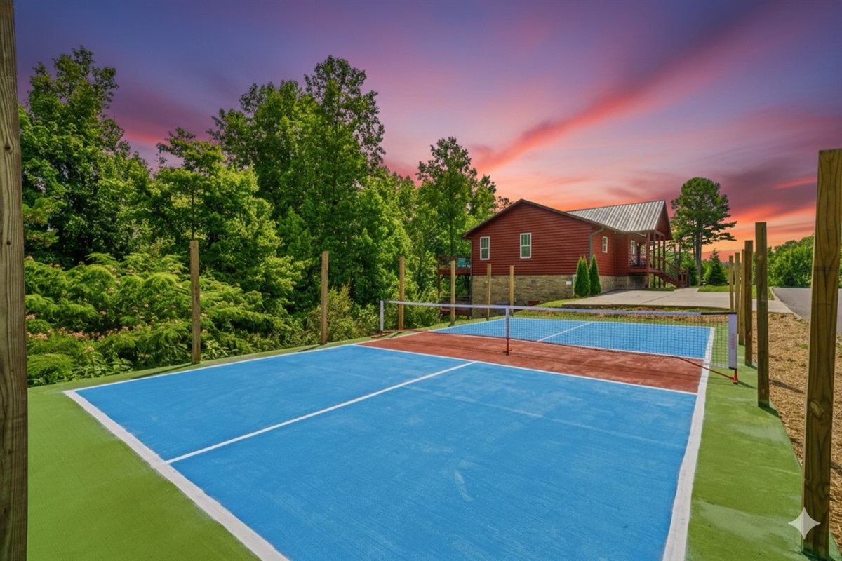 Enjoy a game of pickleball in your own yard!