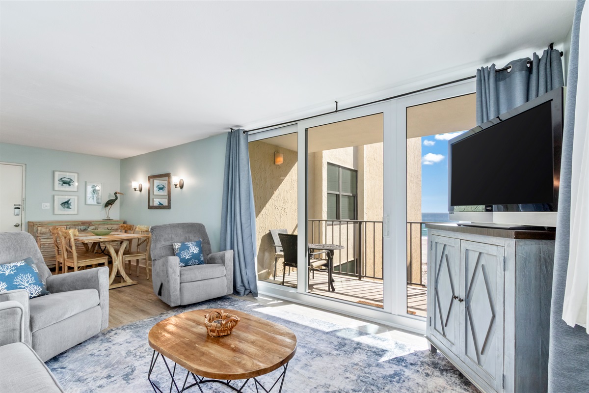 View of living room from couch